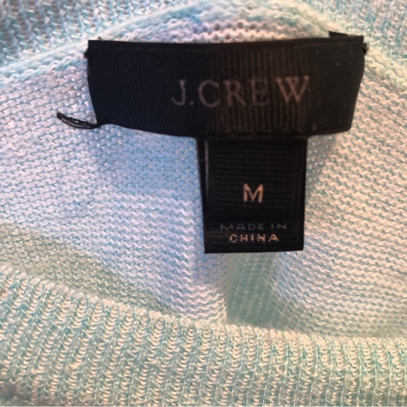 J. Crew Linen Sweater, size medium - Picture 4 of 5